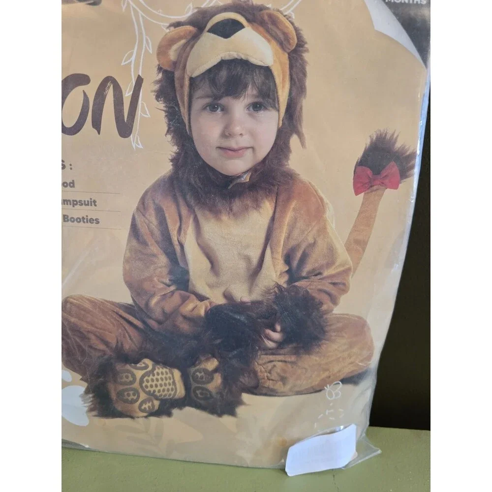 Spooktacular Creations Baby Lion Costume 12-18 Months 12M 18M Jumpsuit New C9